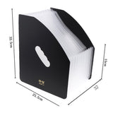Max Accordion Expanding File Folder Box A4 Expanding File Organiser 13 Pocket