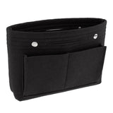 Max Felt Tote Handbag Purse Organizer Insert Divider Shaper Bag in Bag Black