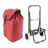 Max Lightweight Oxford Foldable Shopping Bag Trolley Bag for Shopping Cart