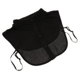 Max Fake Collar Embroidery Floral Detachable Half Blouse False Collar Bib Black