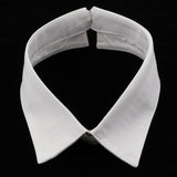 Women Fake Collar Dickey Collar Blouse Half Shirt Decorative False Collar White