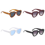 Max Vintage Women Sunglasses Triangle Sunglass Men Eyewear Cat Eye Sun Glasses Black
