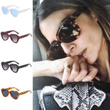 Max Vintage Women Sunglasses Triangle Sunglass Men Eyewear Cat Eye Sun Glasses Black