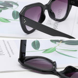 Max Vintage Women Sunglasses Triangle Sunglass Men Eyewear Cat Eye Sun Glasses Red