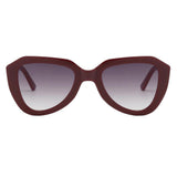 Max Vintage Women Sunglasses Triangle Sunglass Men Eyewear Cat Eye Sun Glasses Red