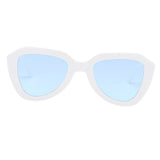 Max Vintage Women Sunglasses Triangle Sunglass Men Eyewear Cat Eye Sun Glasses White