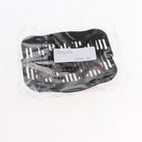 Max Stretch Double Hair Comb Clip Wood Beads Double Clip Hair Accessory Red