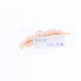 Max Vintage Beaded Pearls Floral Hair Clips Barrettes Accessories Champagne L