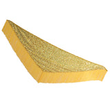 Max Belly Dance Hip Scarf Shining Triangle Tassel Hip Scarves Skirt Yellow