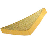 Max Belly Dance Hip Scarf Shining Triangle Tassel Hip Scarves Skirt Yellow