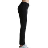 Max Womens Sweatpants Yoga Pants with Pockets Sport Workout Bottoms M Black