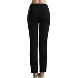 Max Womens Sweatpants Yoga Pants with Pockets Sport Workout Bottoms L Black