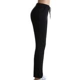 Max Womens Sweatpants Yoga Pants with Pockets Sport Workout Bottoms L Black