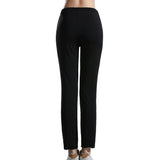 Max Womens Sweatpants Yoga Pants with Pockets Sport Workout Bottoms L Black