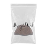 Max Mesh Stretch Turban Hat Hijab Skull Cap Head Wrap Hair Loss Chemo Hat Beanie Coffee
