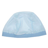 Max Mesh Stretch Turban Hat Hijab Skull Cap Head Wrap Hair Loss Chemo Hat Beanie Sky Blue
