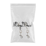 Maxbell 1 Pair Women Metal Nipple Clamps