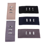 Max 5Pcs Pants Waist Extenders with Metal Hook for Pants Jeans and Skirt Hooks