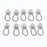 Max 10 Pack Metal Collar Button Extender for Shirt Dress Tuxedo Coat Pants Black