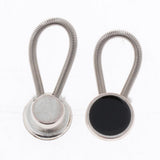 Max 10 Pack Metal Collar Button Extender for Shirt Dress Tuxedo Coat Pants Black
