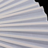 Max Silk Handheld Folding Fan Wedding Party Favor Fan with Gift Box White