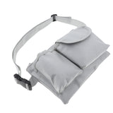 Heavy Duty Waist Belt bag Adjustable Tool Bag Waterproof Hip Bum Pouch Gray