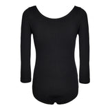 Max Girl Kids Black Ballet Dance Costune Gymnastics One-piece Leotard 9-10 Years