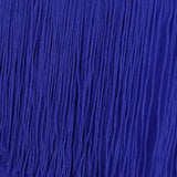 Max Latin Tassel Dance Dress Fringe Stage Performance Costume Dancewear L Blue