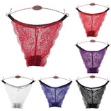 Maxbell Women's Bikini Lace Panties Lingerie Hipster Briefs Underwear M White