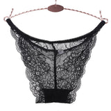 Maxbell Women's Bikini Lace Panties Lingerie Hipster Briefs Underwear M Black