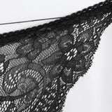Maxbell Women's Bikini Lace Panties Lingerie Hipster Briefs Underwear M Black