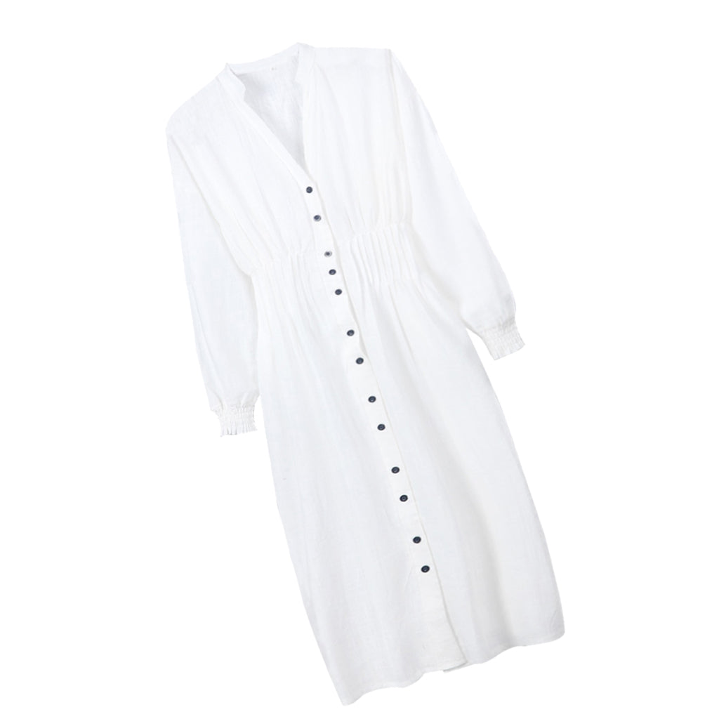 Max Women Long Sleeve Midi Dress XL