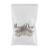 Max Women Large Hair Claw Jaw Clip Metal Rhinestones Crystal Hairpin Purple