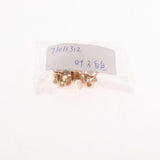 Max Women Metal Vintage Flower Hair Claw Clamps Crystal Hair Clip Hairpin White Leaf