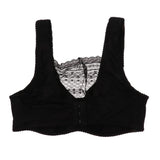 Pocket Bra for Fake Boobs Silicone Breast Forms Black 90A