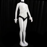 Maxbell Sexy Rabbit Lingerie Halloween Party Cosplay Costume Fancy Bodysuit Set
