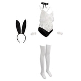 Maxbell Sexy Rabbit Lingerie Halloween Party Cosplay Costume Fancy Bodysuit Set