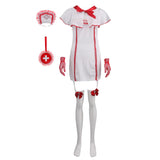 Maxbell Nurse Cosplay Uniform Dress Costume Outfit Sexy Lingerie Nurse Cosplay Suits