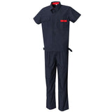 Max Unisex Short Sleeve Uniform Workwear Button Up Jacket and Long Pant Suit M