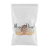 Max Women Crown Shape Rhinestone Hair Claw Plastic Large Hair Clip Clamp Brown