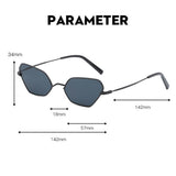 Max Cat Eye Sunglasses Women Metal Frame Fashion Glasses Eyeglasses UV400 Black