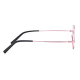 Max Cat Eye Sunglasses Women Metal Frame Fashion Glasses Eyeglasses UV400 Pink