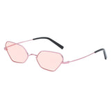 Max Cat Eye Sunglasses Women Metal Frame Fashion Glasses Eyeglasses UV400 Pink