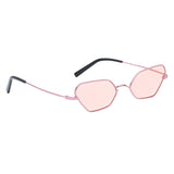 Max Cat Eye Sunglasses Women Metal Frame Fashion Glasses Eyeglasses UV400 Pink