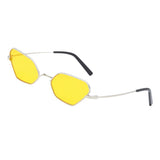 Max Cat Eye Sunglasses Women Metal Frame Fashion Glasses Eyeglasses UV400 Yellow