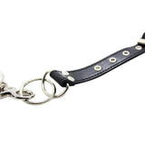 Maxbell Leather Neck Leg Restraint System Handcuff Ankle Cuff Body Harness Unisex
