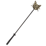 Maxbell Artificial Leather Riding Crop Straight Leather Handle Flogger Horse Whip