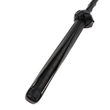 Maxbell Artificial Leather Riding Crop Straight Leather Handle Flogger Horse Whip