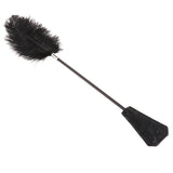 Maxbell Satin Blindfold Fluffy Whip Faux Feather Tickler Set