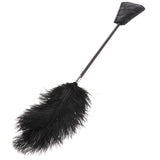 Maxbell Satin Blindfold Fluffy Whip Faux Feather Tickler Set